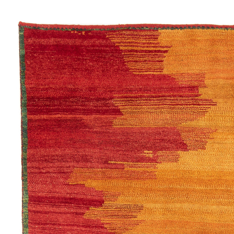 Gabbeh-tæppe - Persisk - 226 x 197 cm - flerfarvet