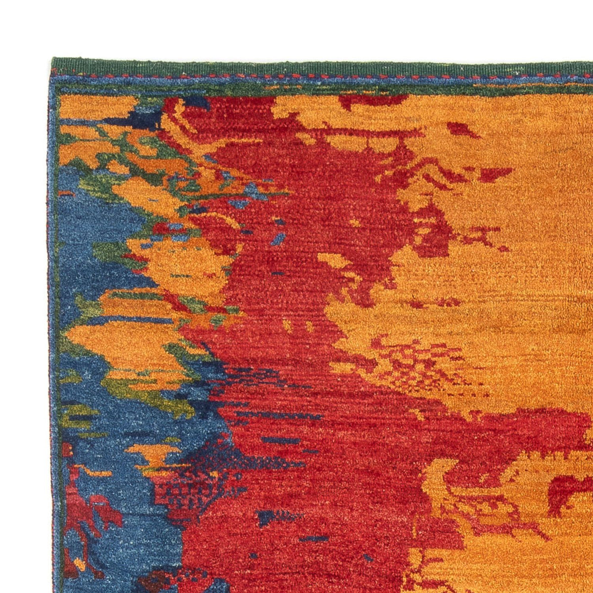 Persisk Gabbeh Tæppe 170x218cm - Perserteppich Wollteppich