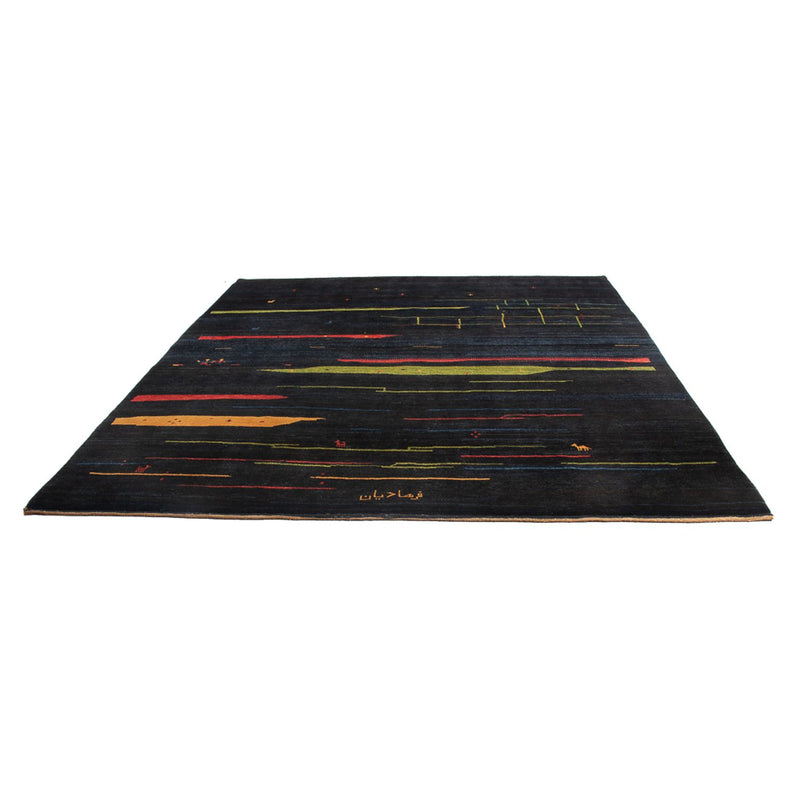 Gabbeh-tæppe - Persisk - 270 x 235 cm - flerfarvet