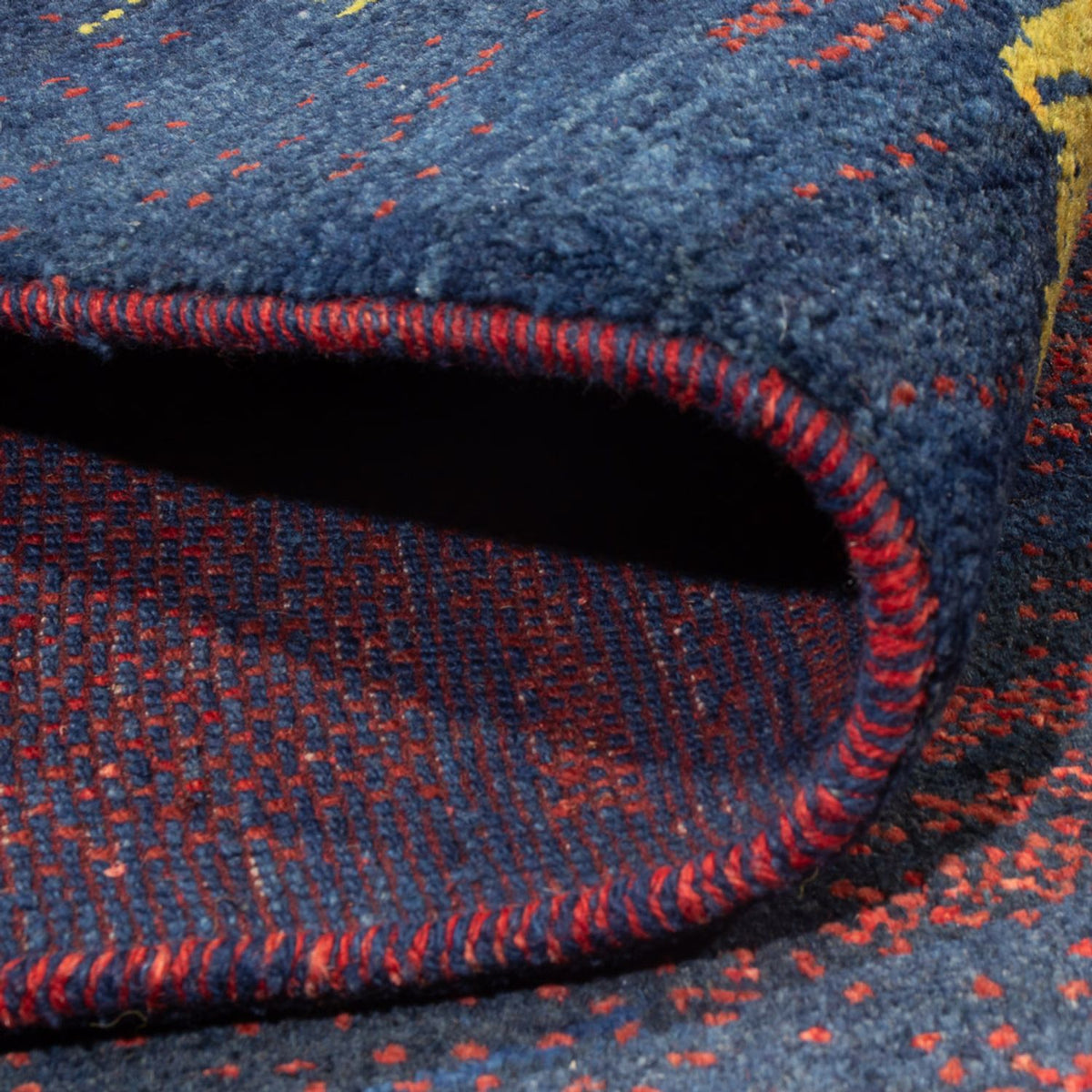 Gabbeh-tæppe - Persisk - 266 x 190 cm - flerfarvet