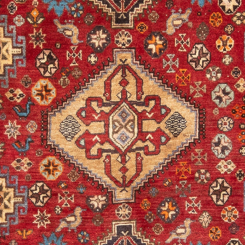 Persisk tæppe - Nomadisk - 197 x 130 cm - rød