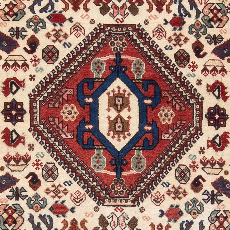Persisk tæppe - Nomadisk - 154 x 105 cm - creme