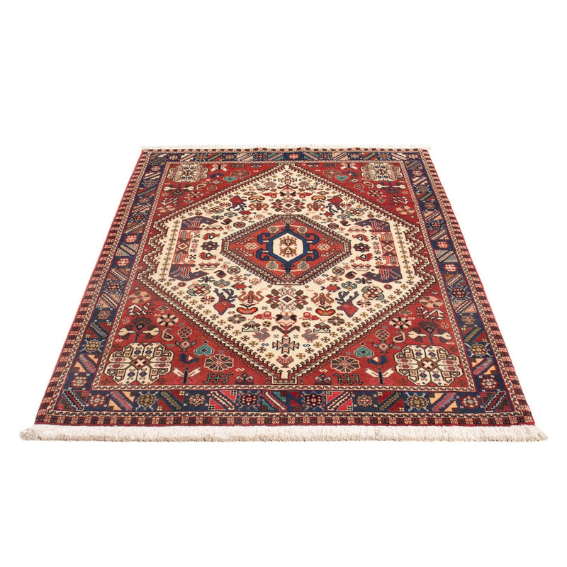 Persisk tæppe - Nomadisk - 154 x 105 cm - creme
