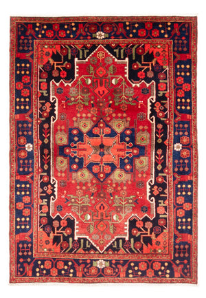 Persisk tæppe - Nomadisk - 207 x 138 cm - rød