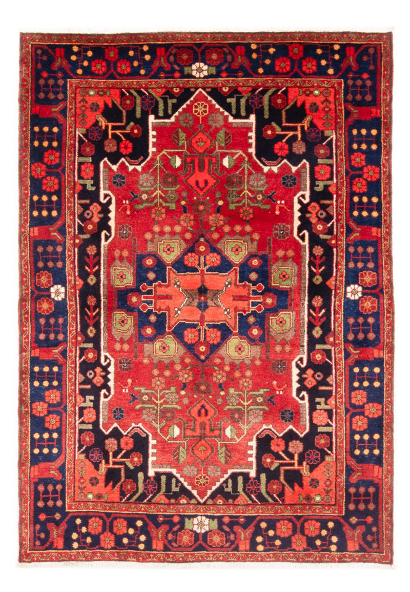 Persisk tæppe - Nomadisk - 207 x 138 cm - rød