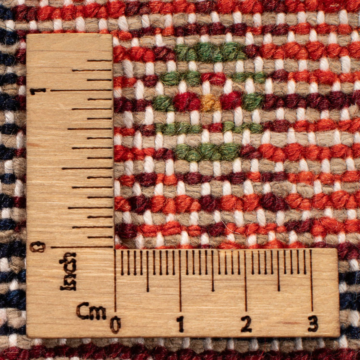 Persisk tæppe - Nomadisk - 207 x 138 cm - rød