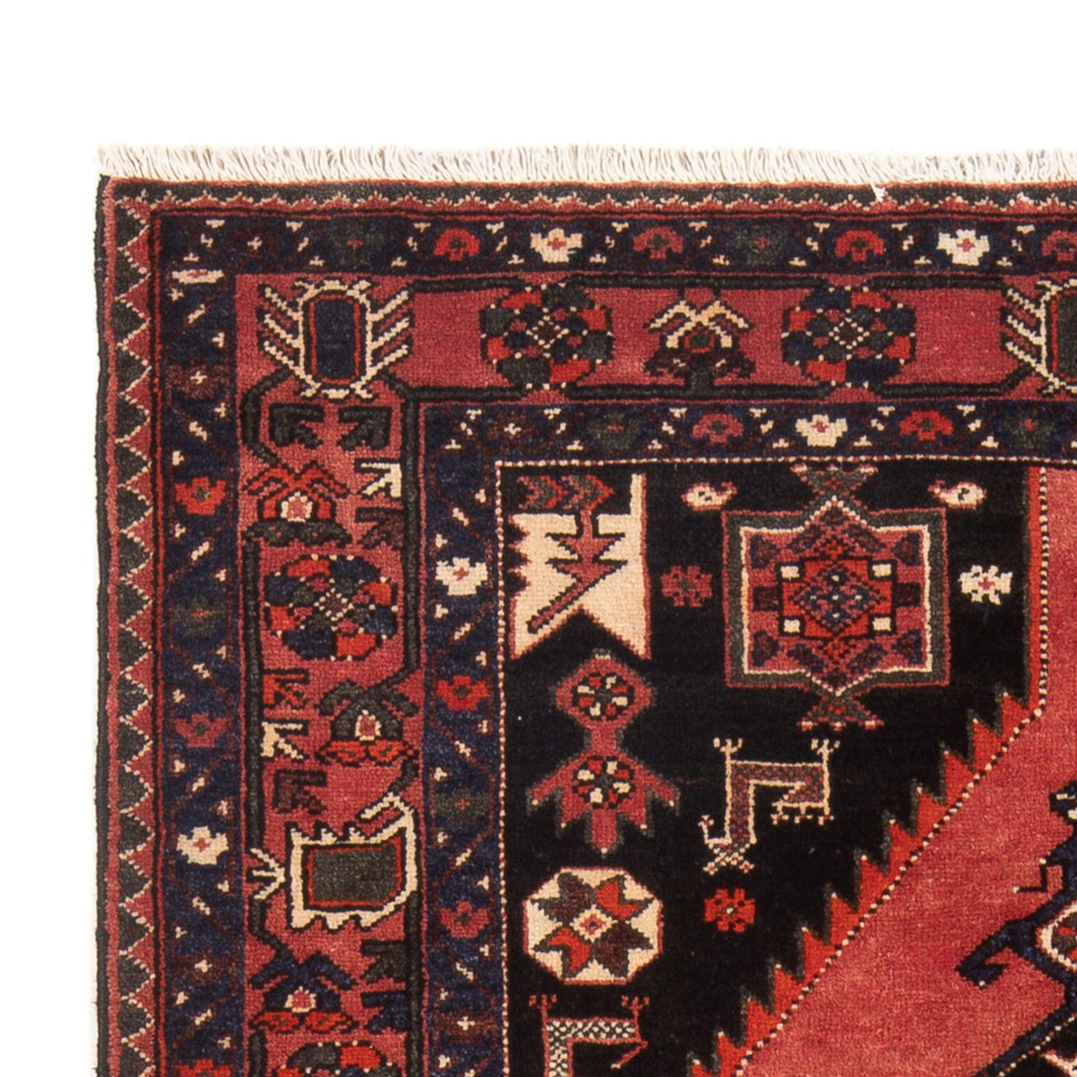 Persisk tæppe - Nomadisk - 215 x 140 cm - orange