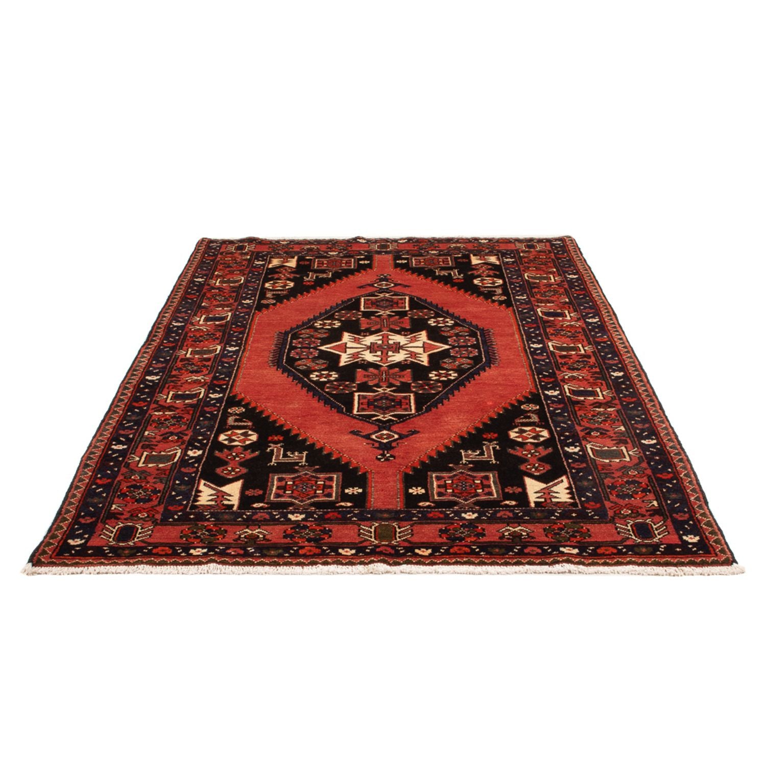Persisk tæppe - Nomadisk - 215 x 140 cm - orange