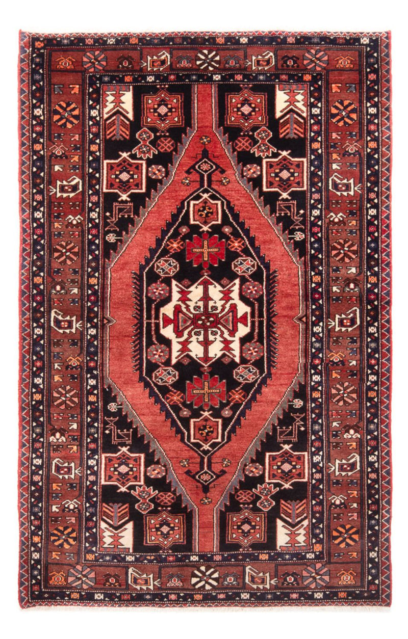 Persisk tæppe - Nomadisk - 226 x 143 cm - mørkeblå