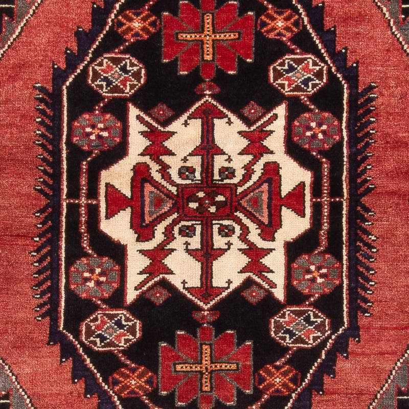 Persisk tæppe - Nomadisk - 226 x 143 cm - mørkeblå