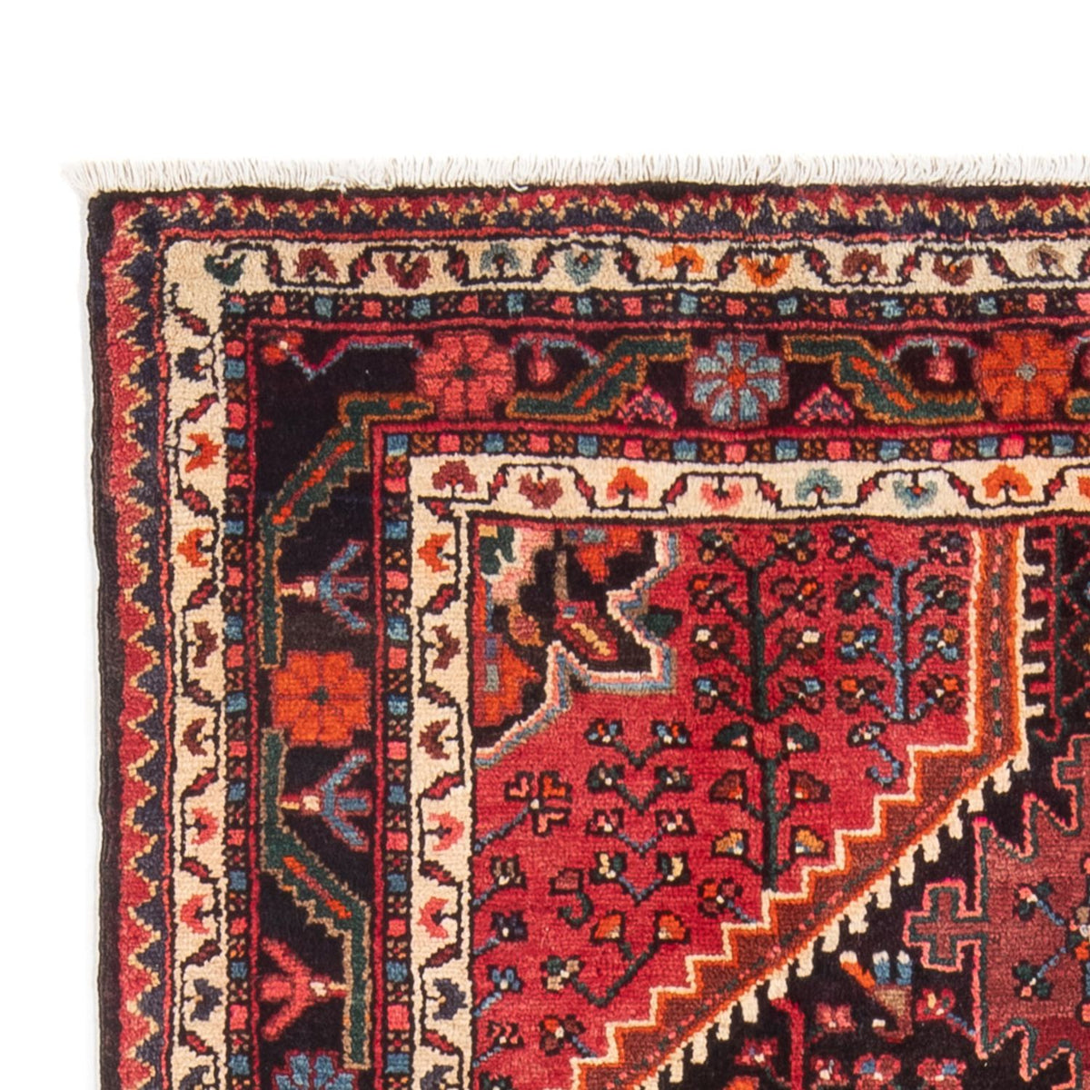 Persisk tæppe - Nomadisk - Royal - 193 x 156 cm - mørkeblå