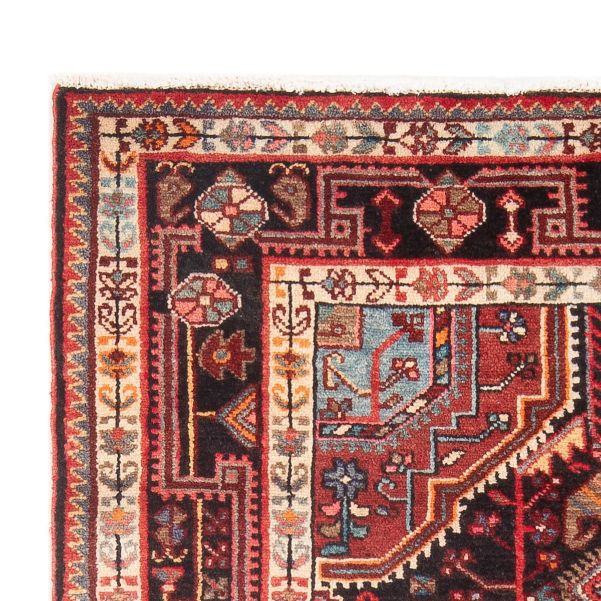 Persisk tæppe - Nomadisk - Royal - 188 x 120 cm - mørkeblå