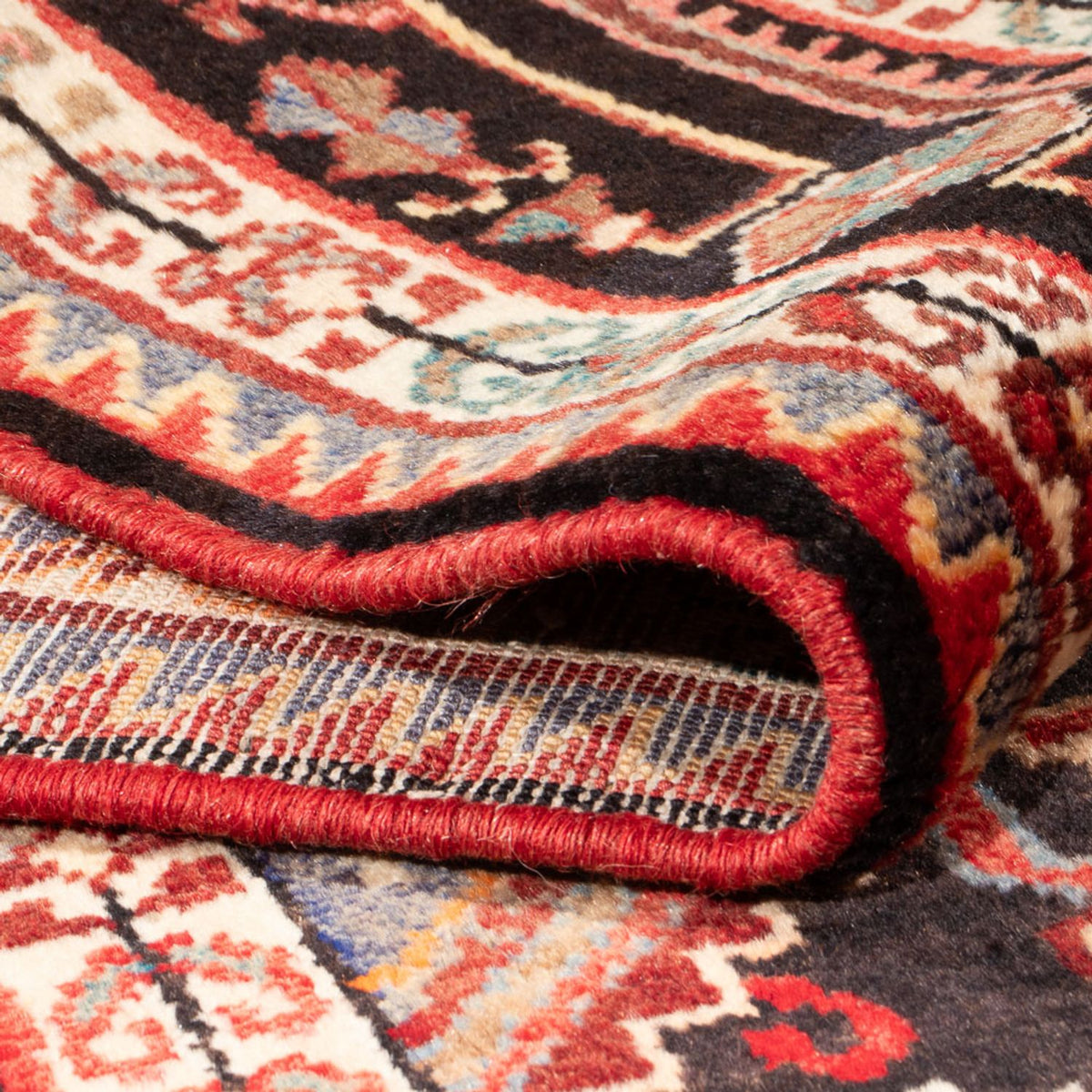 Persisk tæppe - Nomadisk - Royal - 188 x 120 cm - mørkeblå