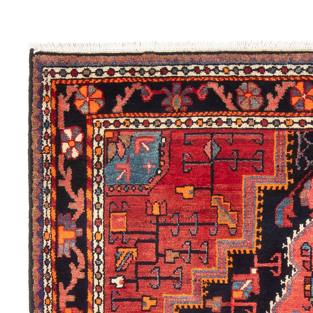 Persisk tæppe - Nomadisk - Royal - 218 x 139 cm - mørkeblå