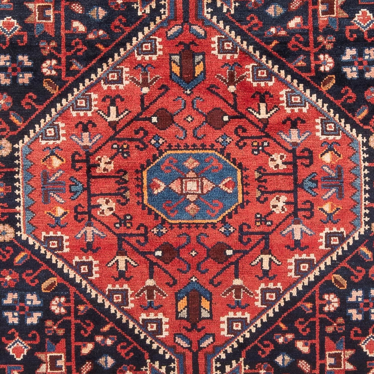 Persisk tæppe - Nomadisk - Royal - 234 x 135 cm - mørkeblå