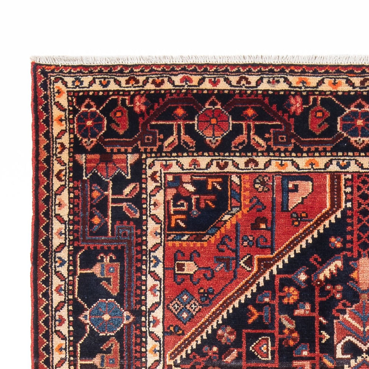 Persisk tæppe - Nomadisk - Royal - 234 x 135 cm - mørkeblå