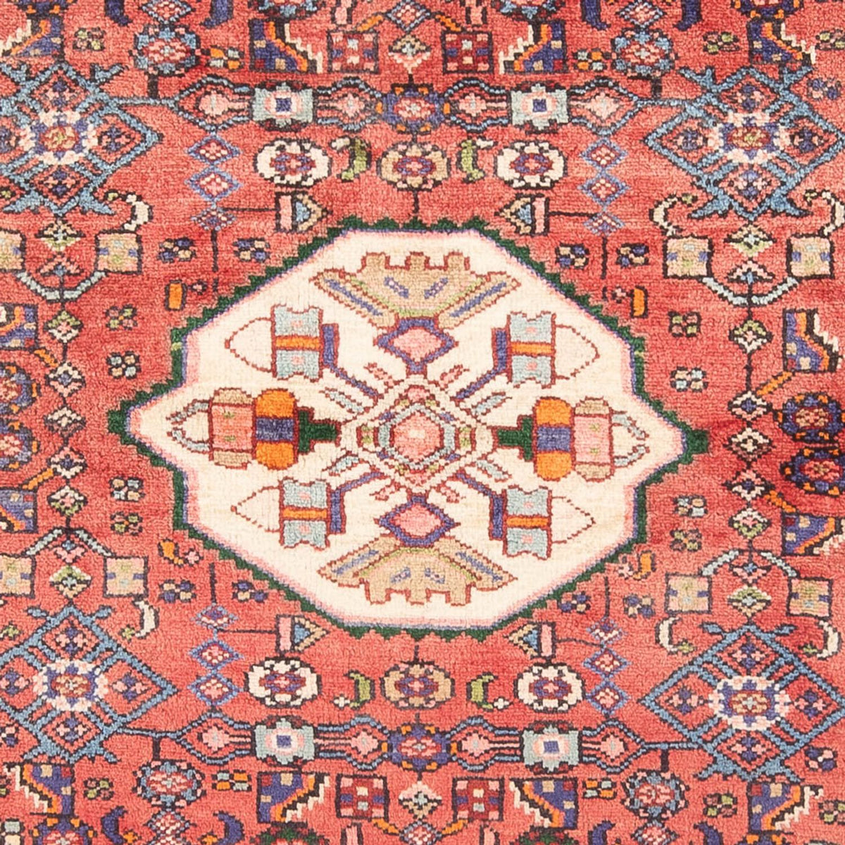 Løber Persisk tæppe - Nomadisk - 221 x 128 cm - rød