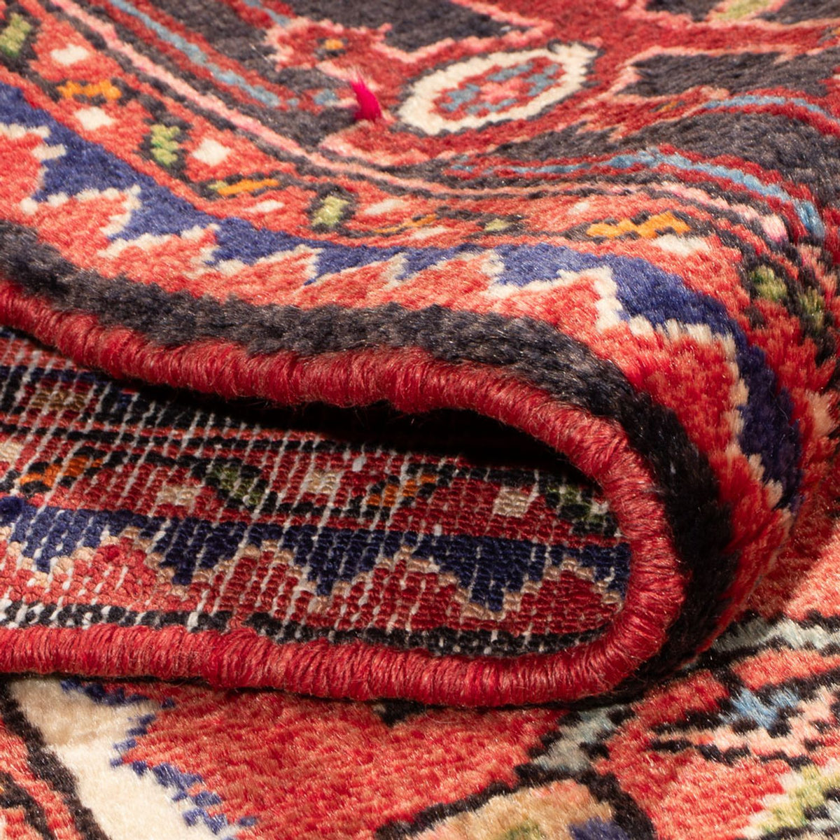 Løber Persisk tæppe - Nomadisk - 221 x 128 cm - rød