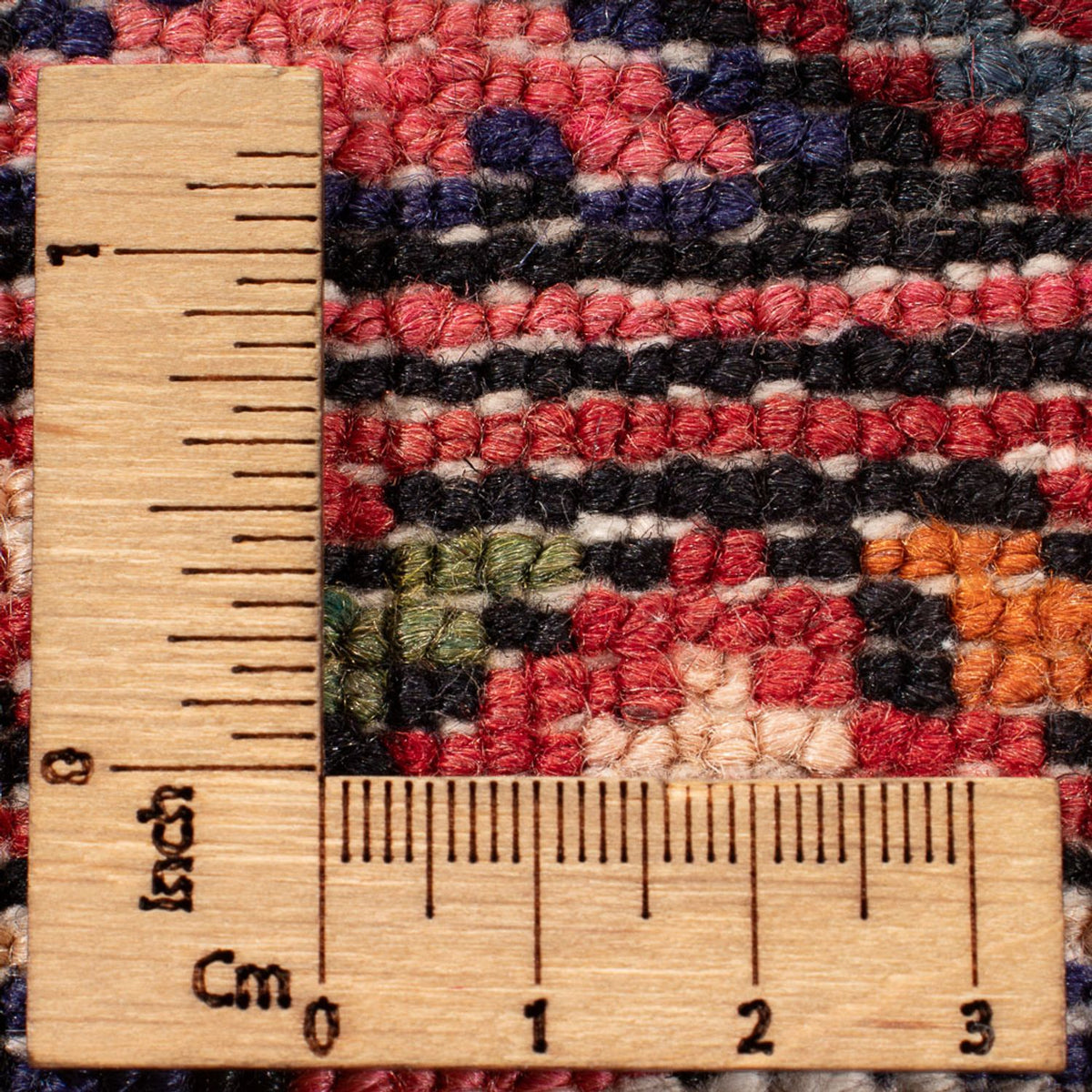 Løber Persisk tæppe - Nomadisk - 221 x 128 cm - rød