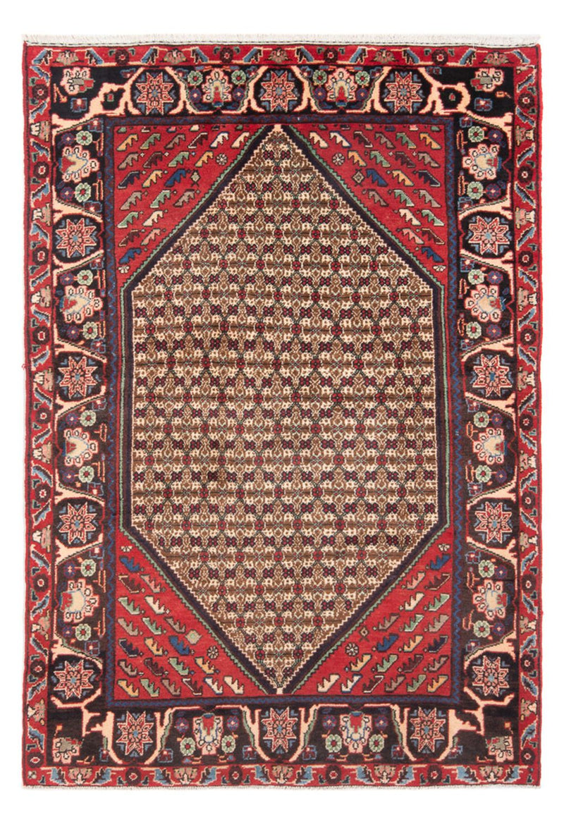 Persisk tæppe - Nomadisk - Royal - 197 x 127 cm - creme