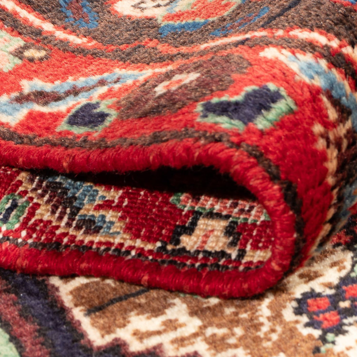 Persisk tæppe - Nomadisk - Royal - 197 x 127 cm - creme