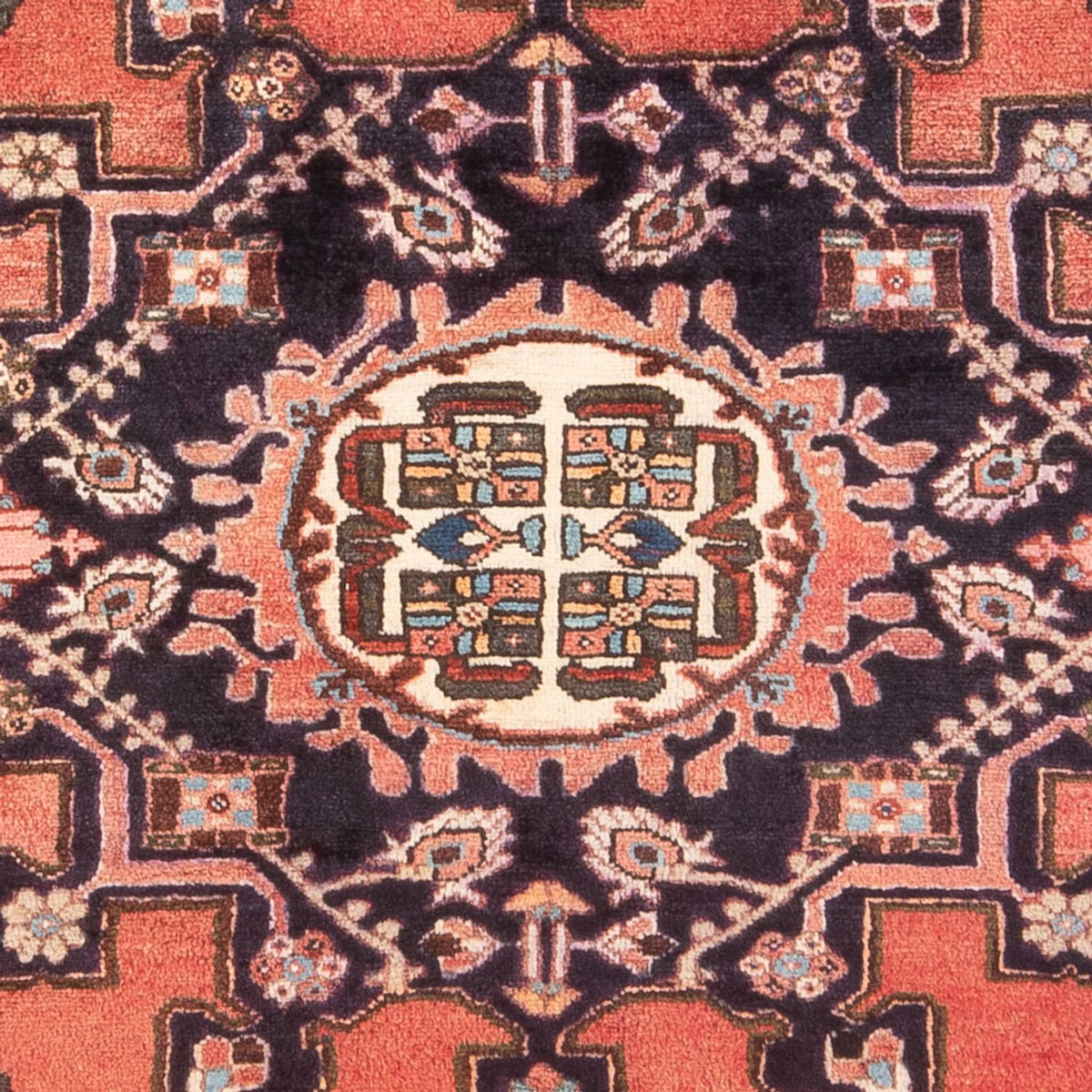 Persisk tæppe - Nomadisk - Royal - 188 x 133 cm - orange