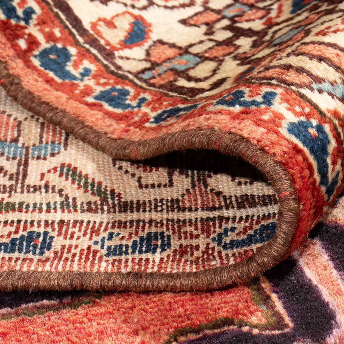 Persisk tæppe - Nomadisk - Royal - 188 x 133 cm - orange