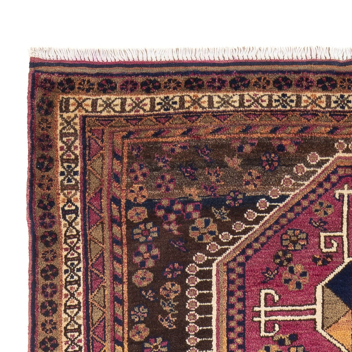 Persisk tæppe - Nomadisk - Royal - 227 x 138 cm - mørkeblå