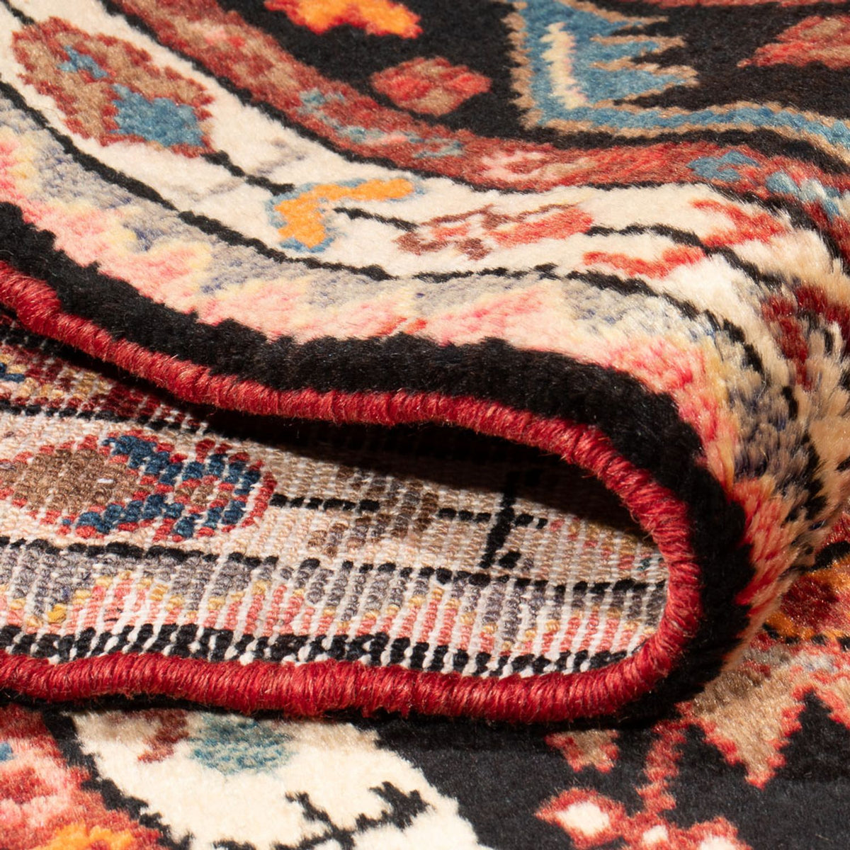 Persisk tæppe - Nomadisk - Royal - 205 x 123 cm - mørkeblå