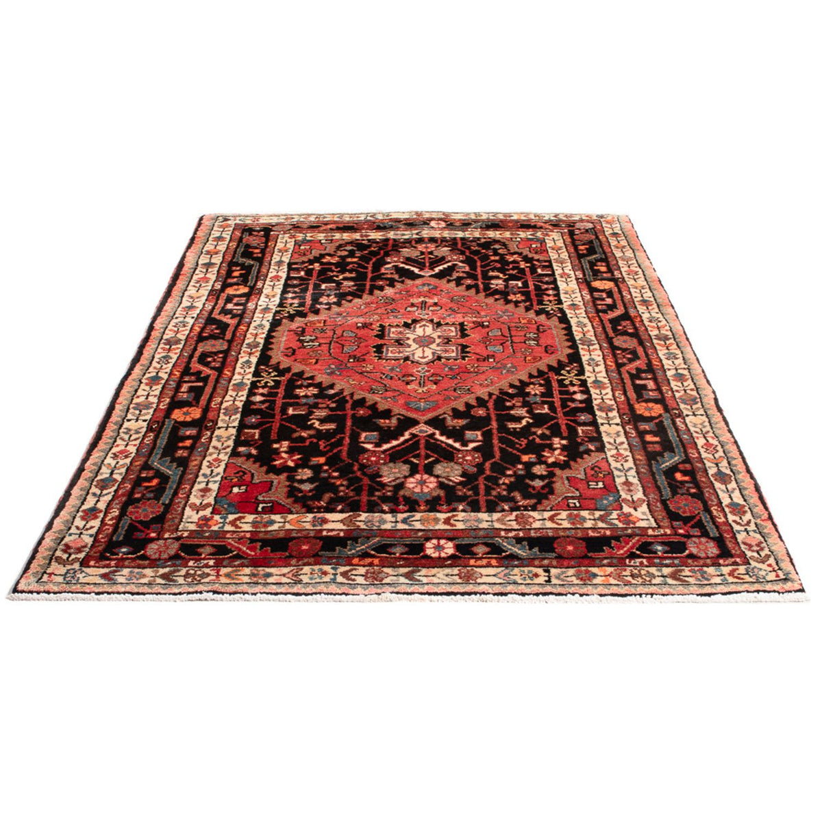 Persisk tæppe - Nomadisk - Royal - 205 x 123 cm - mørkeblå