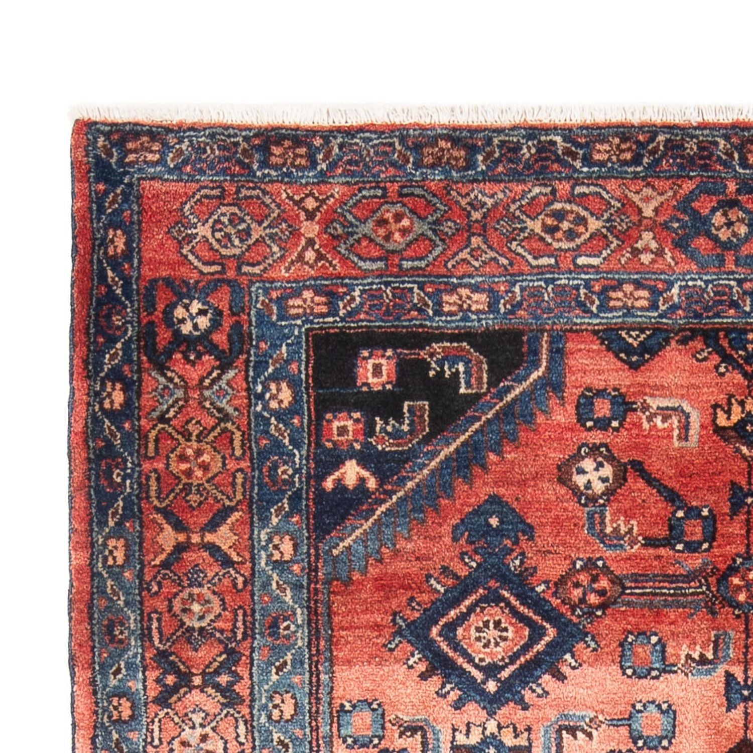 Persisk tæppe - Nomadisk - Royal - 217 x 133 cm - orange