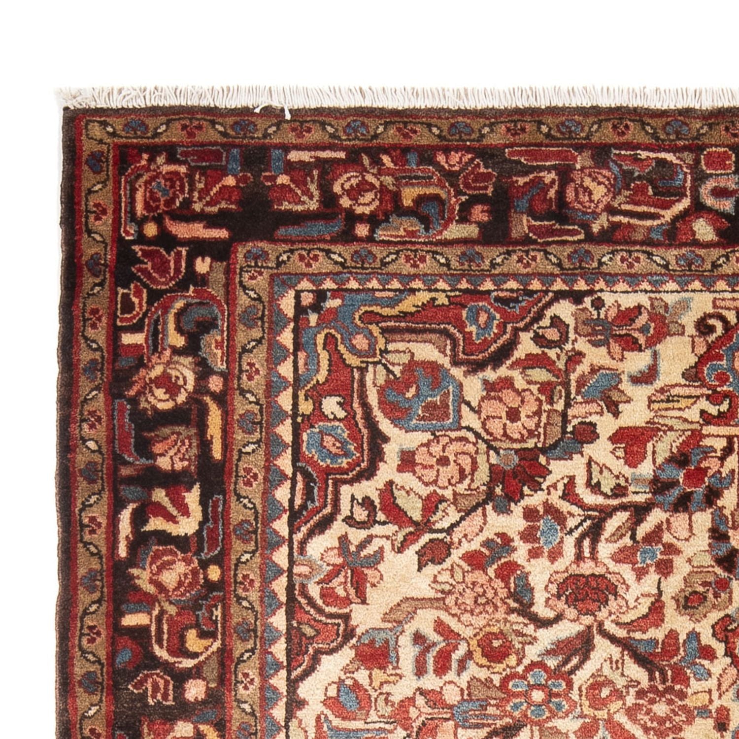 Persisk tæppe - Nomadisk - Royal - 214 x 152 cm - creme
