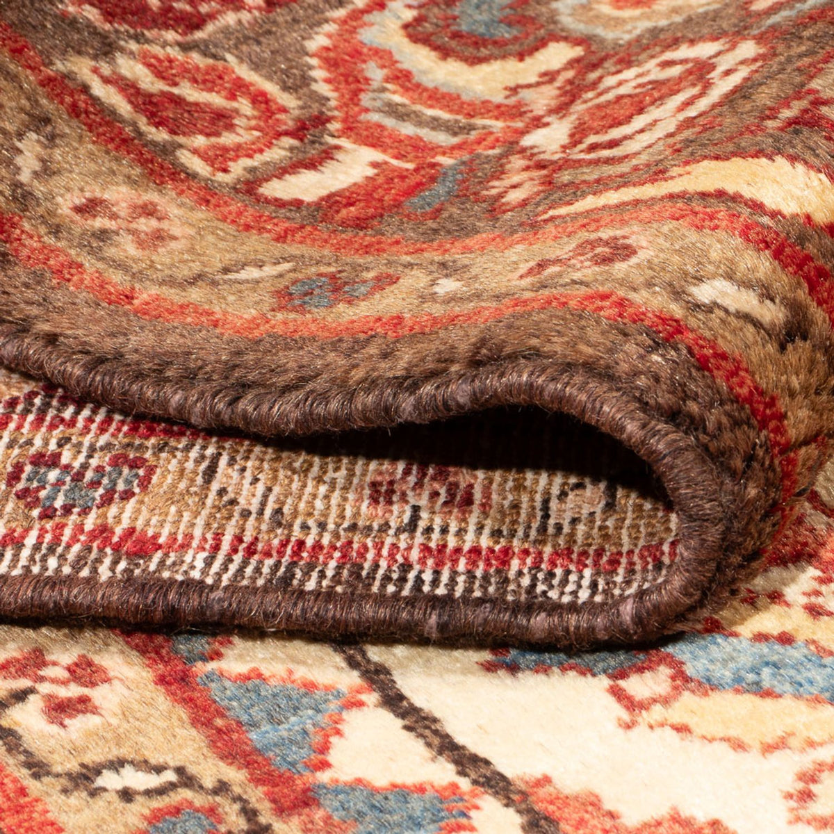 Persisk tæppe - Nomadisk - Royal - 214 x 152 cm - creme