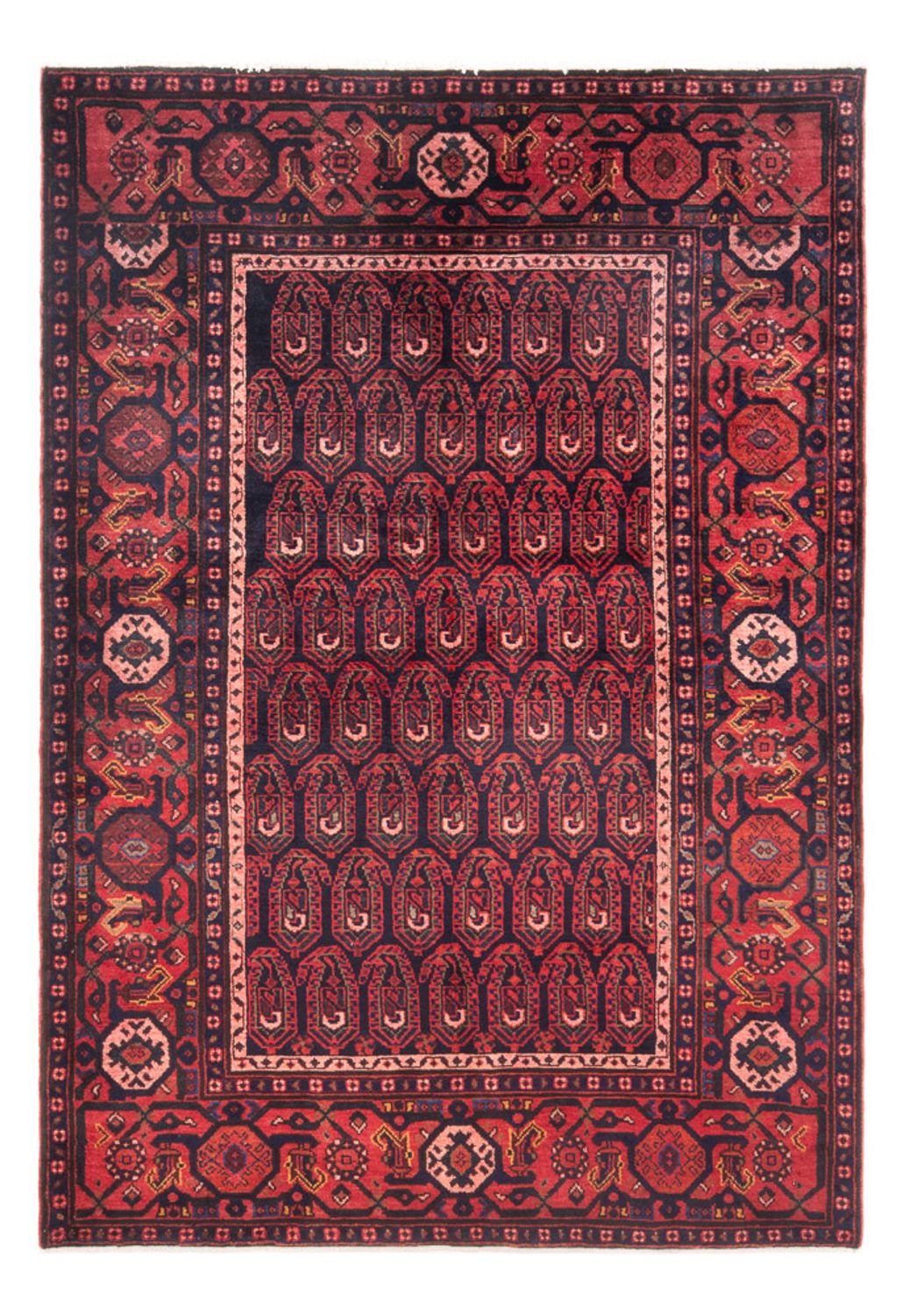 Persisk tæppe - Nomadisk - Royal - 203 x 138 cm - mørkeblå