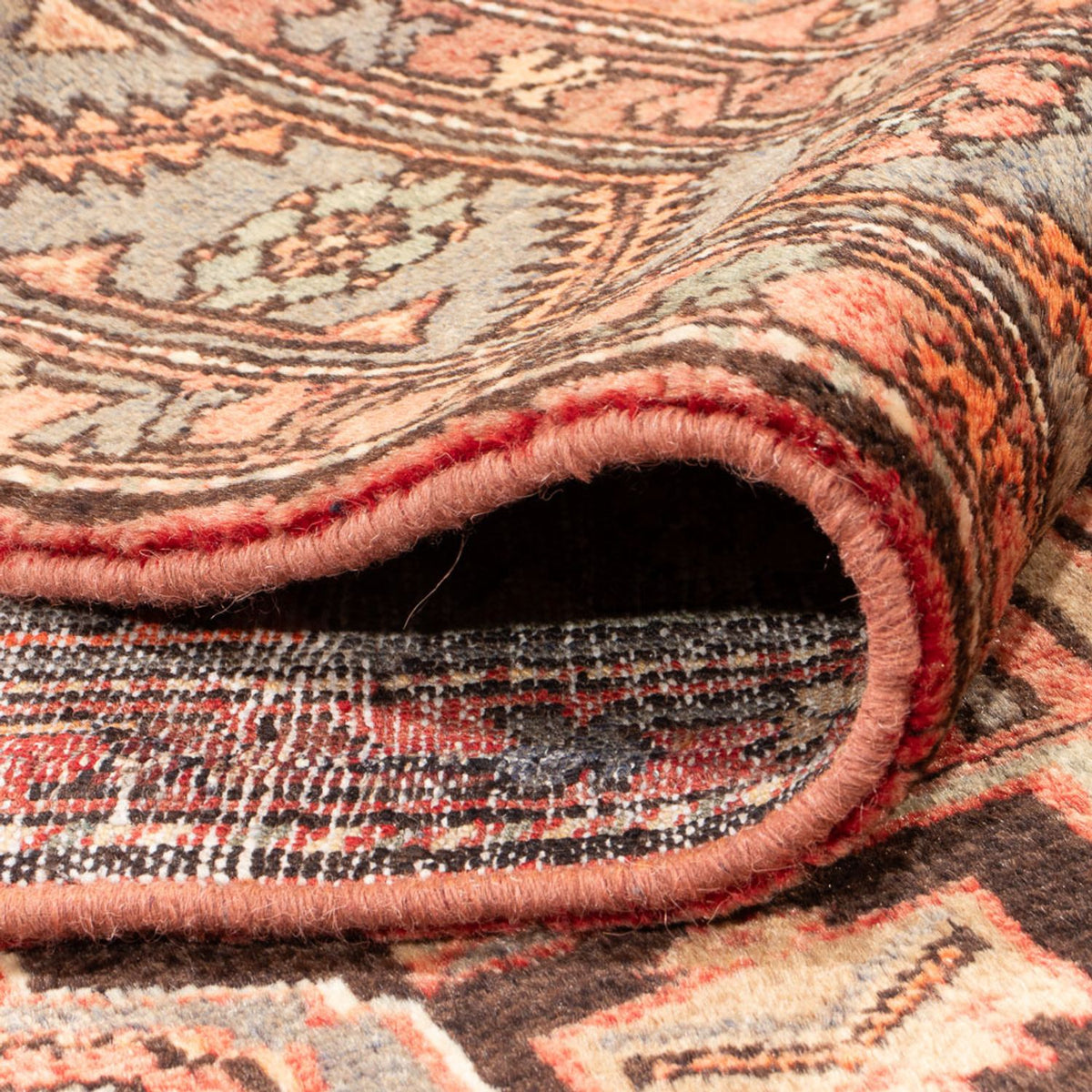 Persisk tæppe - Nomadisk - Royal - 221 x 141 cm - rød