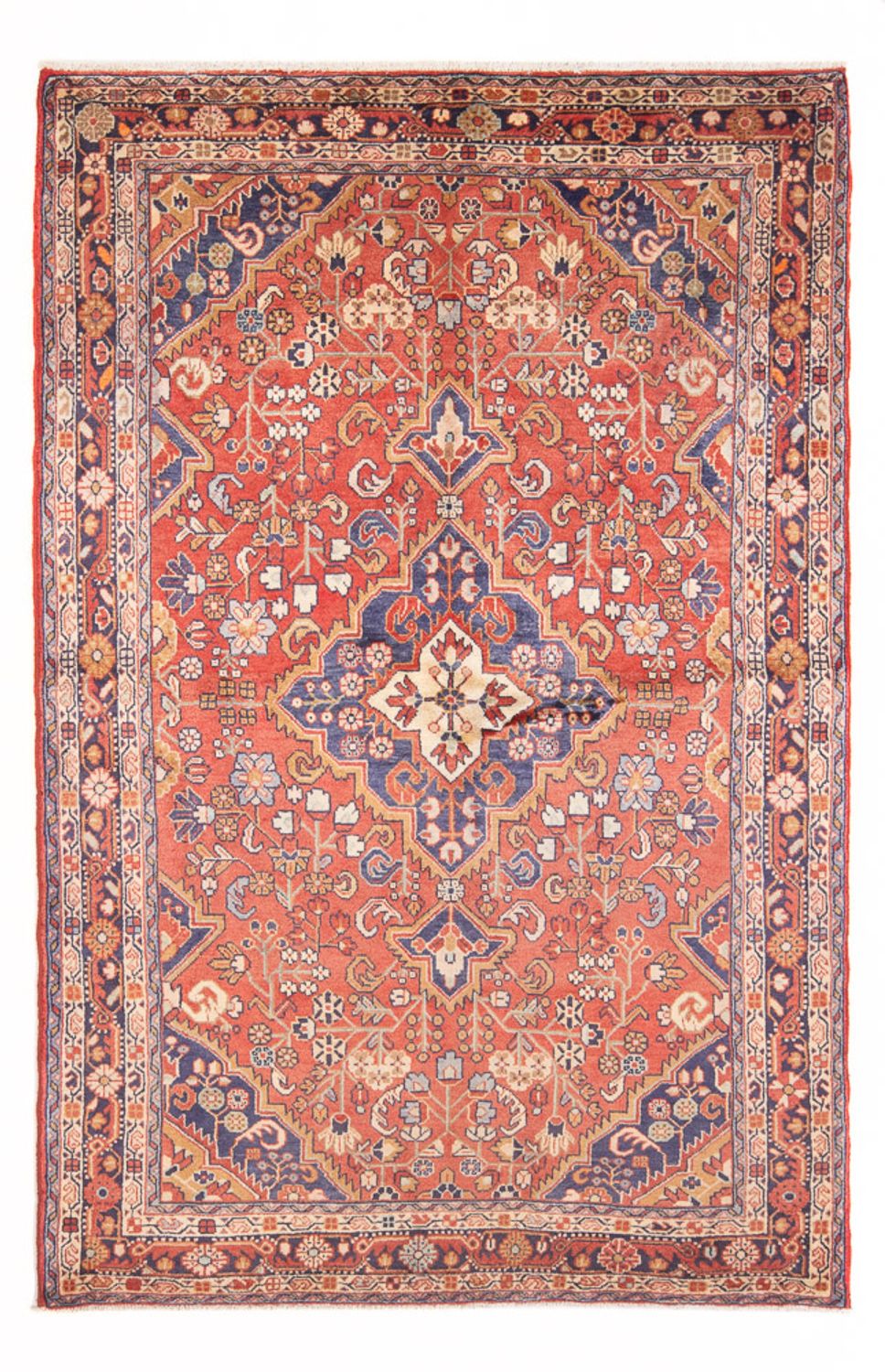 Persisk tæppe - Nomadisk - Royal - 208 x 126 cm - rød