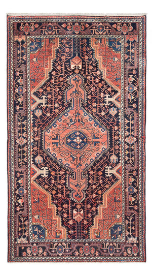 Persisk tæppe - Nomadisk - Royal - 241 x 134 cm - mørkeblå