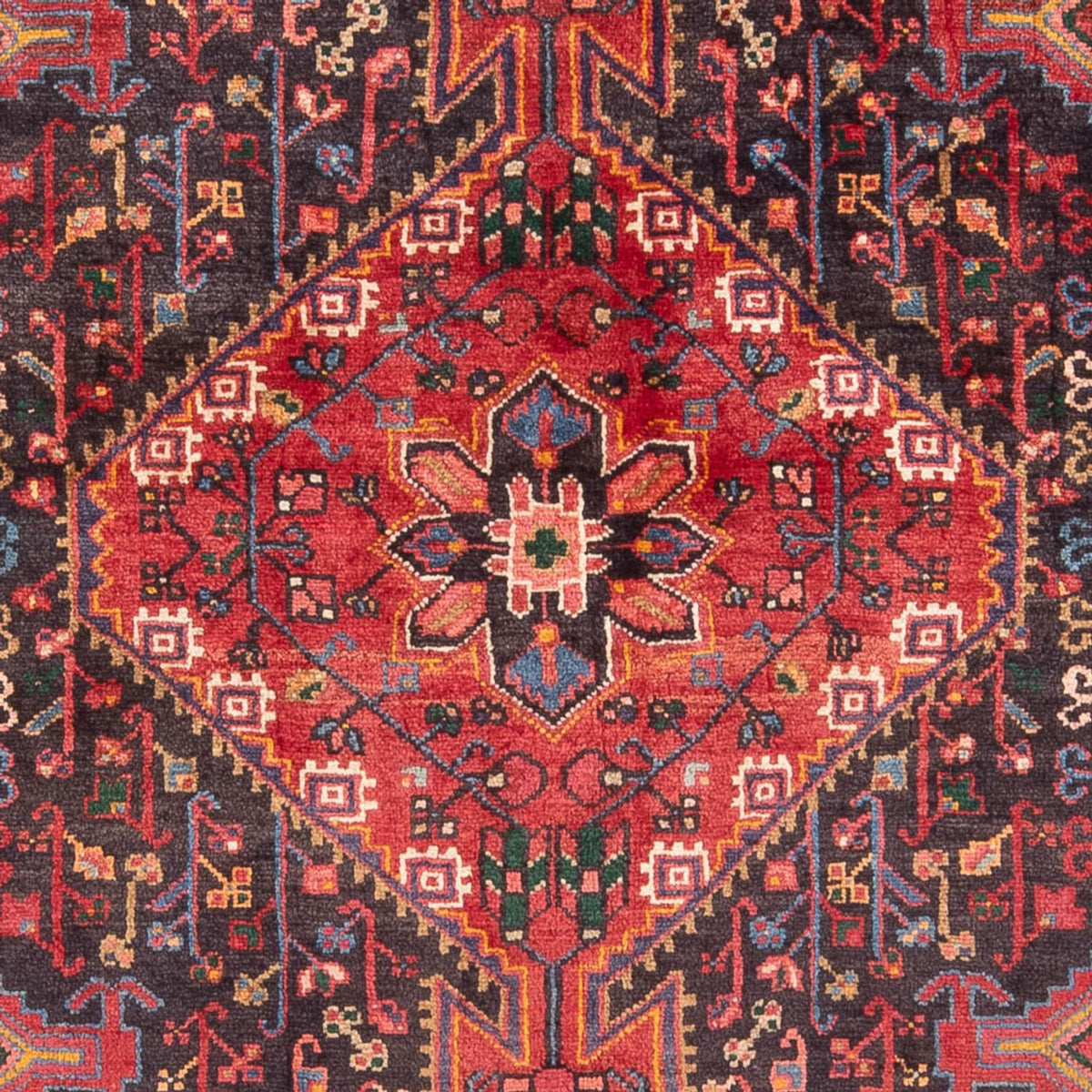 Persisk tæppe - Nomadisk - Royal - 228 x 141 cm - mørkeblå