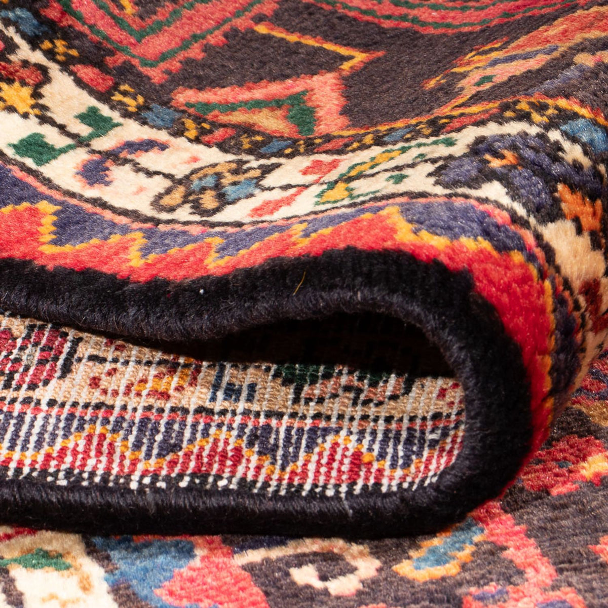 Persisk tæppe - Nomadisk - Royal - 228 x 141 cm - mørkeblå