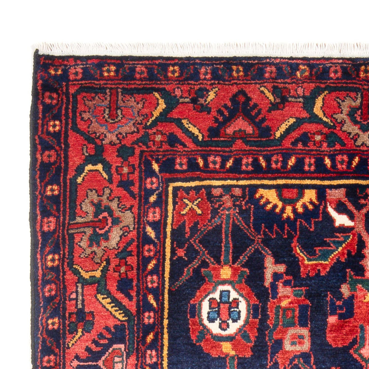 Persisk tæppe - Nomadisk - Royal - 210 x 133 cm - mørkeblå