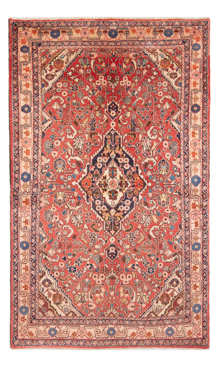 Persisk tæppe - Nomadisk - Royal - 210 x 125 cm - rød