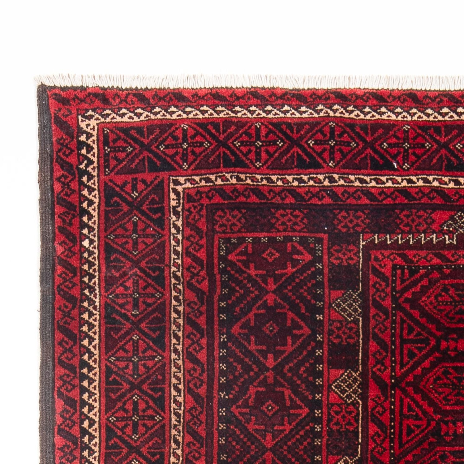 Løber Persisk tæppe - Nomadisk - 245 x 125 cm - mørkeblå