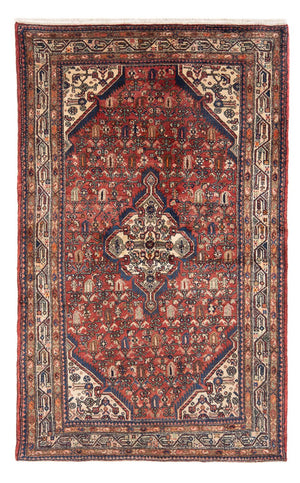 Persisk tæppe - Nomadisk - Royal - 221 x 132 cm - rød