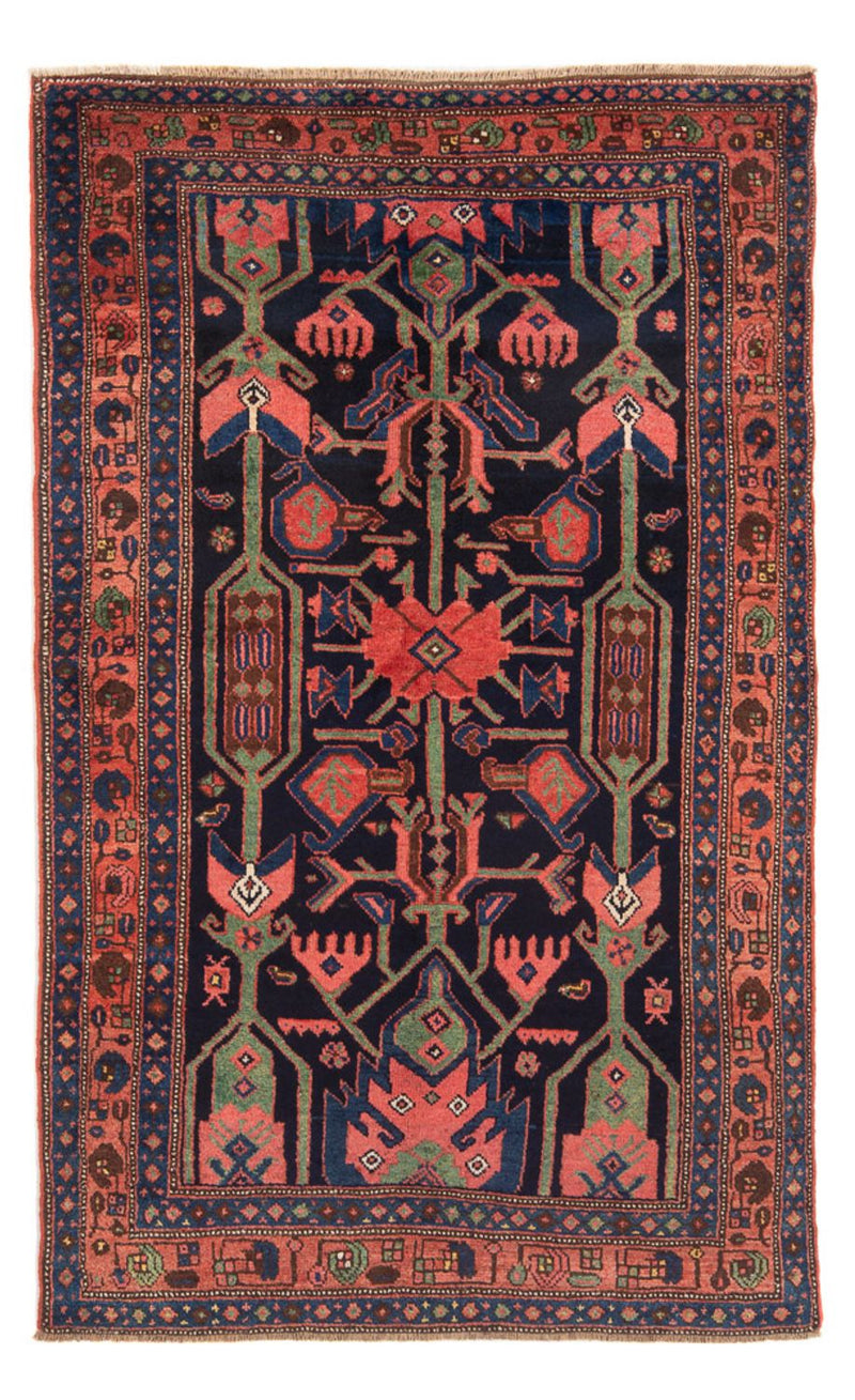 Persisk tæppe - Nomadisk - Royal - 219 x 132 cm - mørkeblå