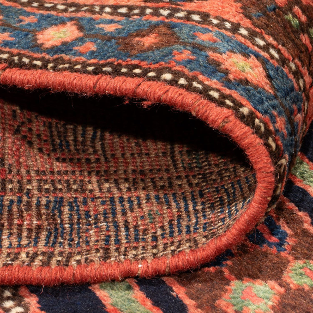 Persisk tæppe - Nomadisk - Royal - 219 x 132 cm - mørkeblå