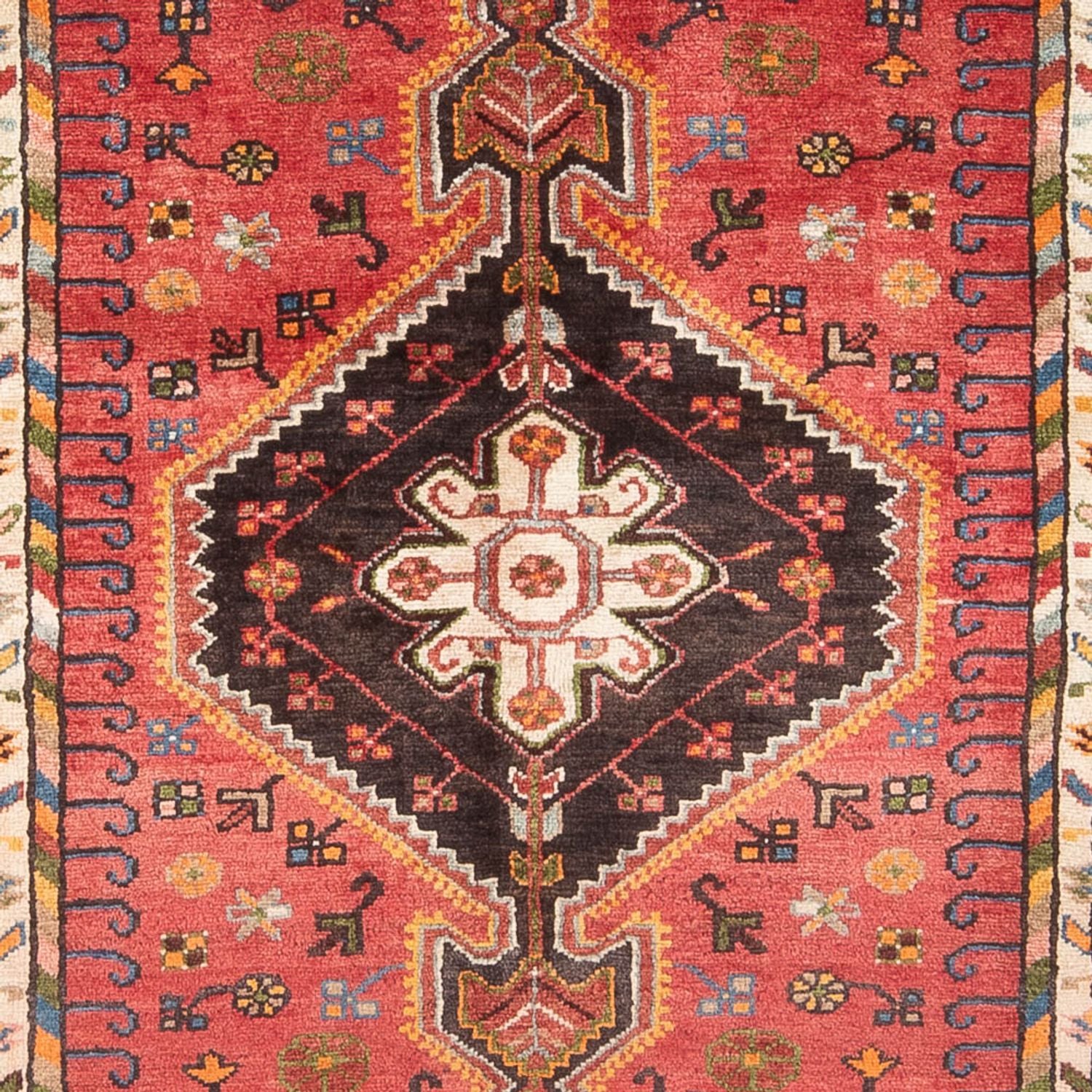 Løber Persisk tæppe - Nomadisk - 232 x 129 cm - rød
