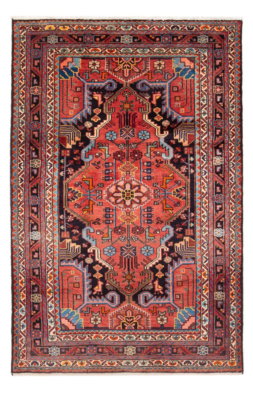 Persisk tæppe - Nomadisk - Royal - 189 x 113 cm - rød