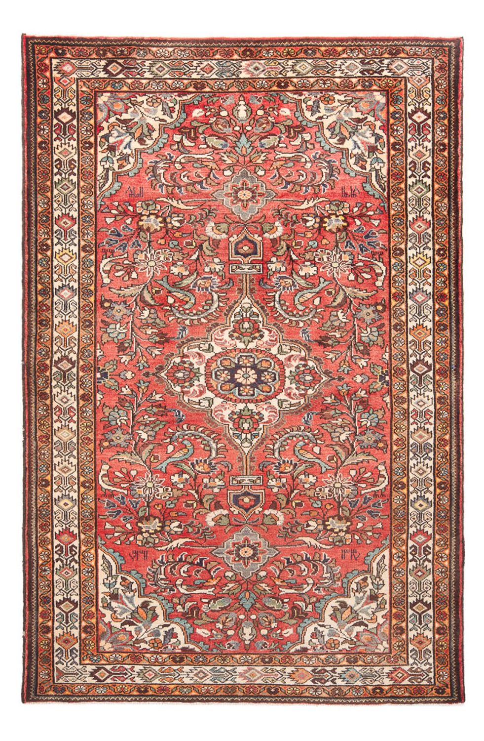 Persisk tæppe - Nomadisk - Royal - 225 x 142 cm - rød