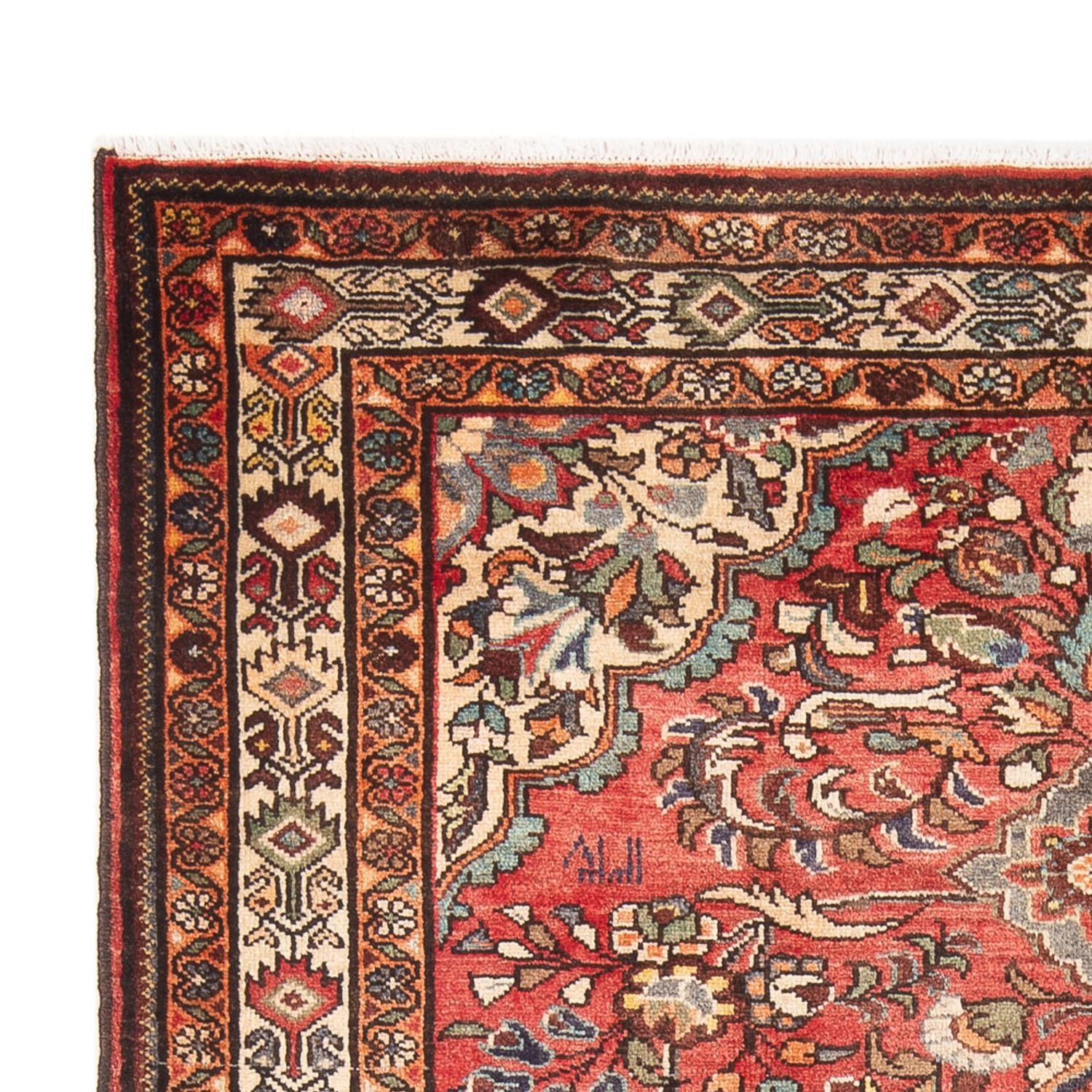 Persisk tæppe - Nomadisk - Royal - 225 x 142 cm - rød