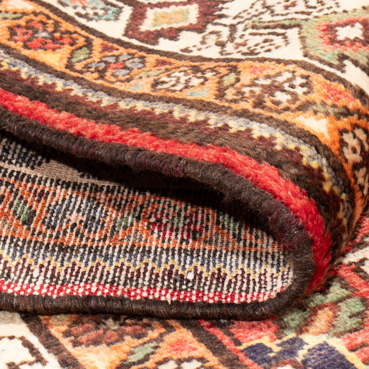 Persisk tæppe - Nomadisk - Royal - 225 x 142 cm - rød